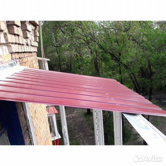Крыша для балкона