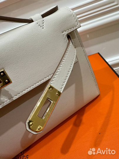 Hermes Kelly Pochette swift