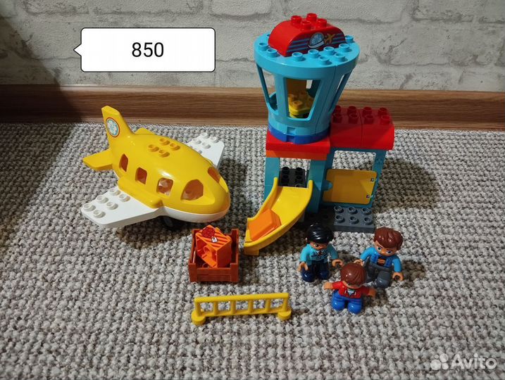 Lego duplo аэропорт 10871, мои первые животные