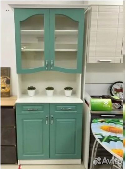 Буфет Клен бирюза