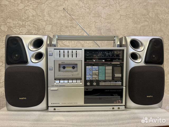 Sanyo DC-L5 музыкальный центр с винилом, Japan100V купить в Санкт ...