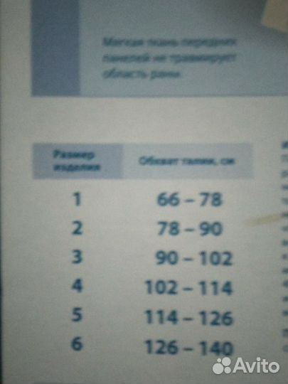 Бандаж послеоперационный