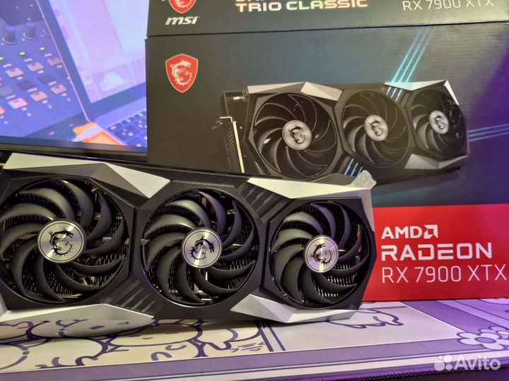 Видеокарта rx 7900 xtx Msi Gaming X
