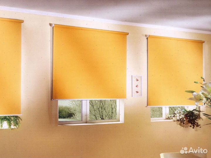 Рулонные шторы Sunset. С гарантией 2 года