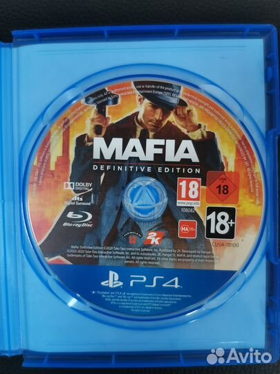 Mafia Definitive Edition PS4