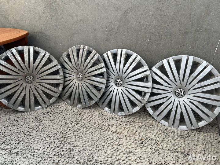 Колпаки на volkswagen polo r15 комплект