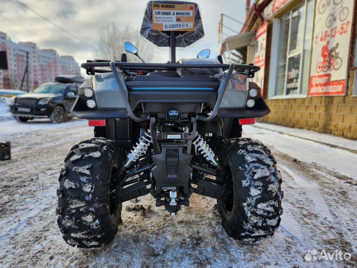 Квадроцикл Linhai M550L серый EFI эпсм