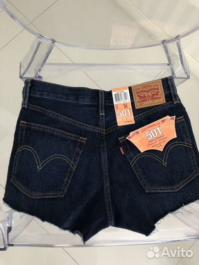 Шорты женские Levi’s, 25 р новые оригинал