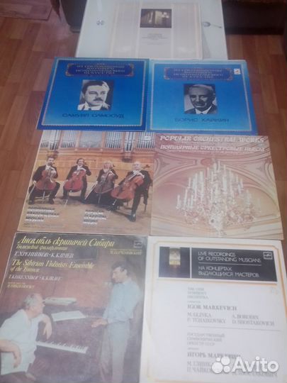 Популярная классическая музыка на в/пластинках