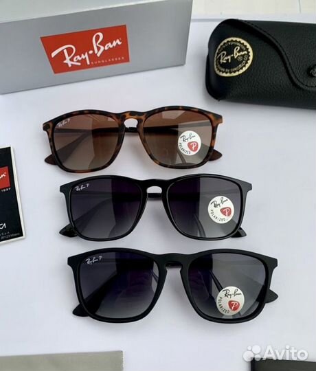 Очки ray ban chris Крис поляризационные Polaroid