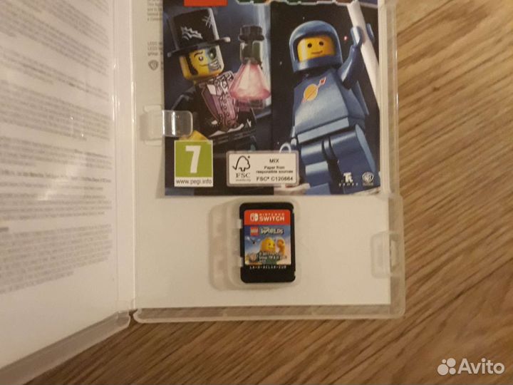 Игра на Nintendo switch Lego worlds