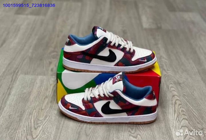 Кроссовки Nike SB Dunk Low Pro Parra Abstract