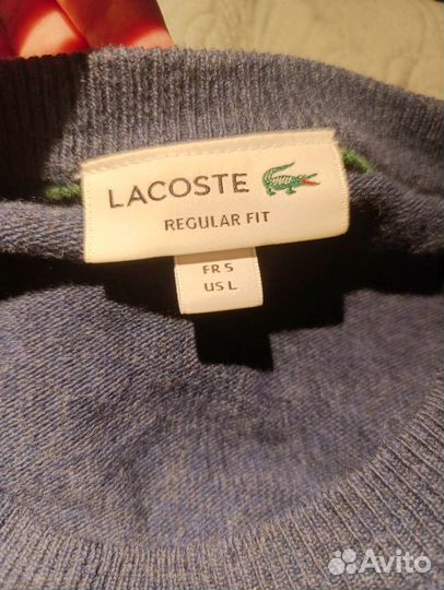 Джемпер мужской lacoste оригинал