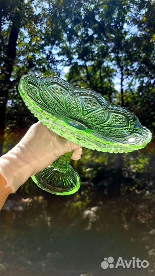 Ваза на ножке Мальцов