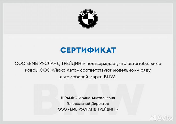 3D Коврики BMW X5 F15 Экокожа Салон Багажник