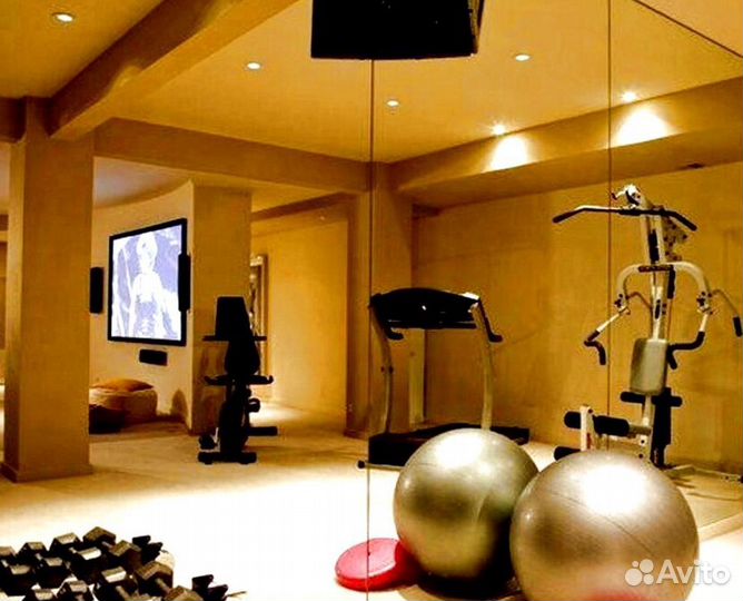 Зеркала в спортзалы