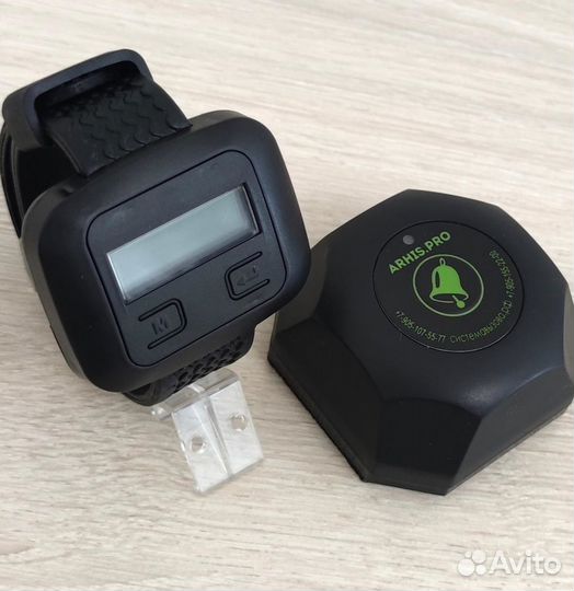 Комплект часы официанта и кнопка вызова персонала