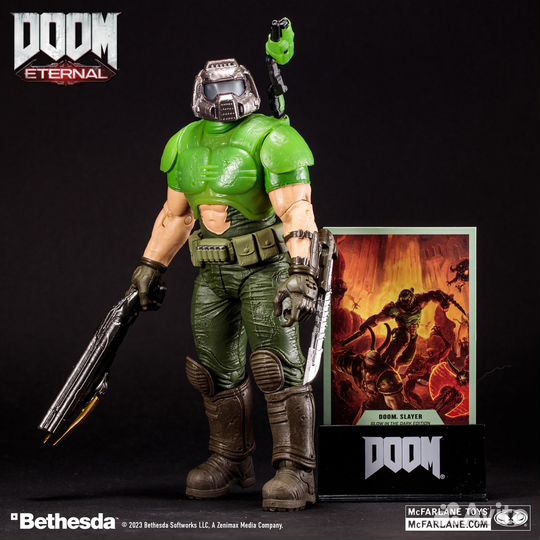 Фигурка Doom Slayer Classic Gitd Limited edition