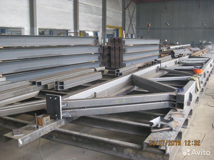 Каркас ангара 12х36х6