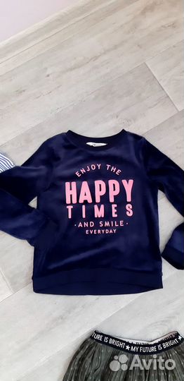 Вещи пакетом на девочку размер 128