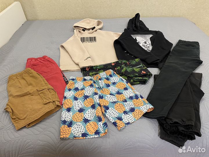 Вещи пакетом на мальчика подростка