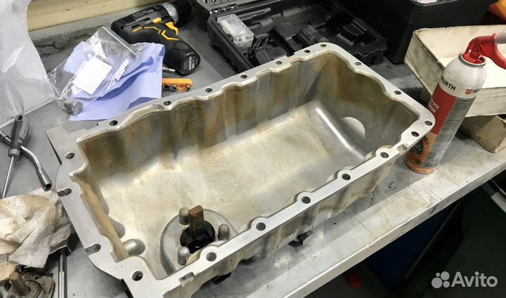 Переклейка поддона двс Daewoo Matiz 2007-2011