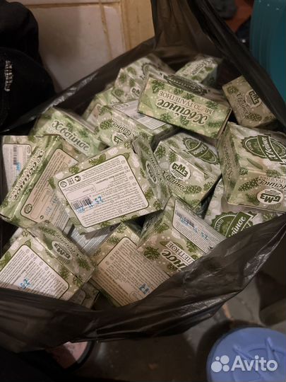 Мыло кусковое (около 100 шт.)