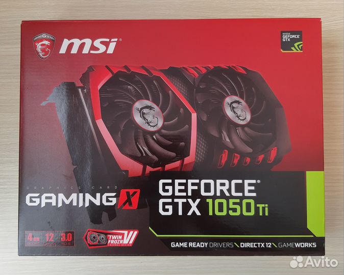 Видеокарта gtx 1050 ti