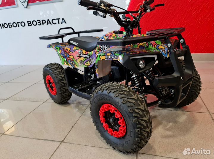 Детский квадроцикл Mini Grizlik X16 (ES) (BW)