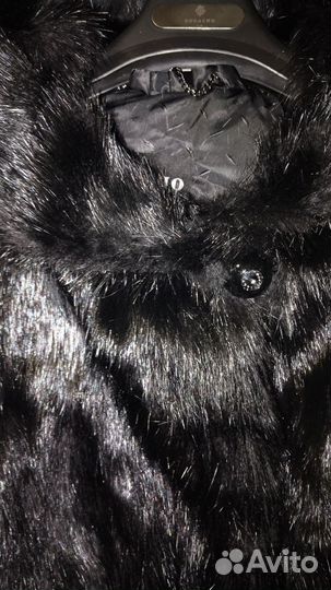 Шуба из меха стрижанной нутрии, размер 62-64