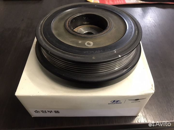 Шкив коленвала kia sorento