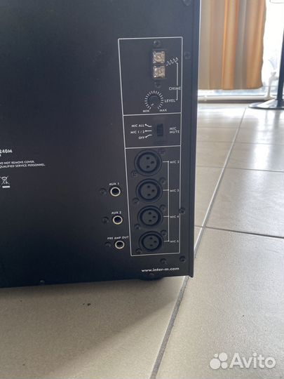 Усилитель inter m system 2240M