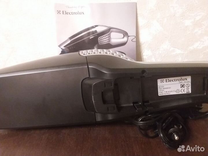 Пылесос electrolux rapid cyclonic car vac