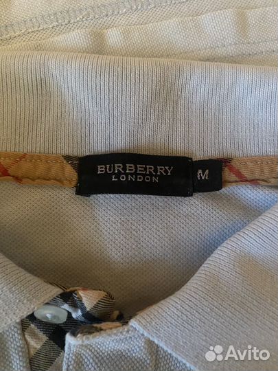 Burberry рубашка polo