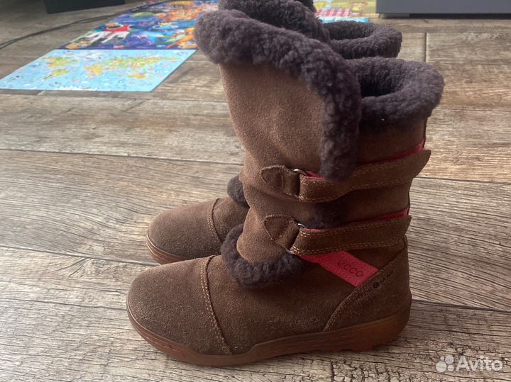 Сапоги зимние детские Ecco