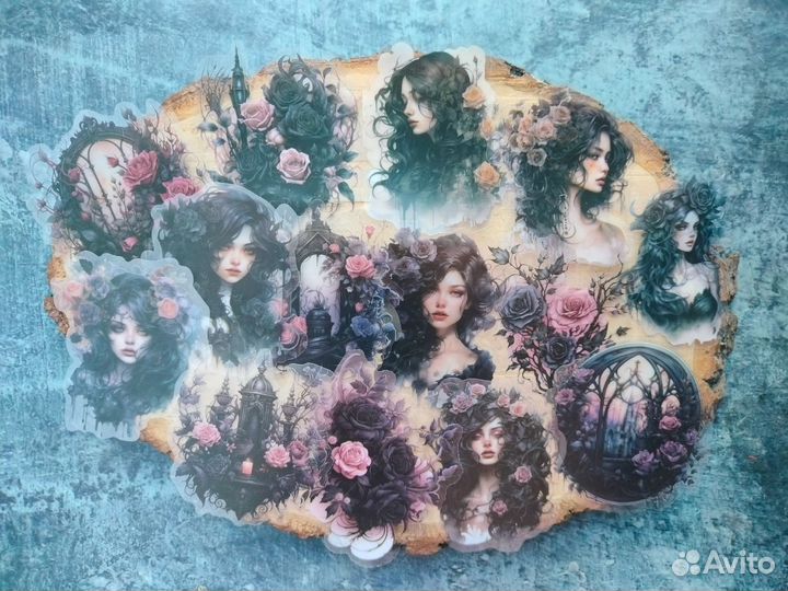 Наклейки для скрапбукинга и посткроссинга