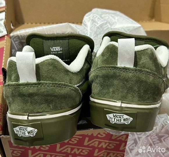 Кеды Vans Knu Skool Green White