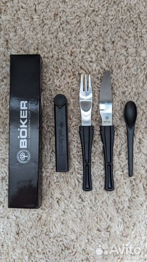 Набор приборов,походный Boker Snac Pac