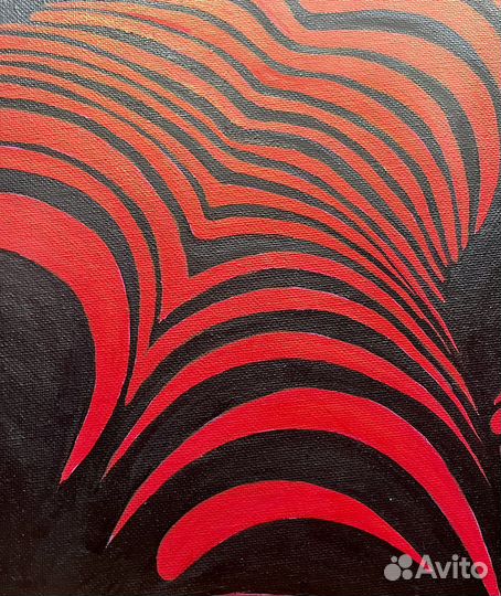 Картина акрилом на холсте