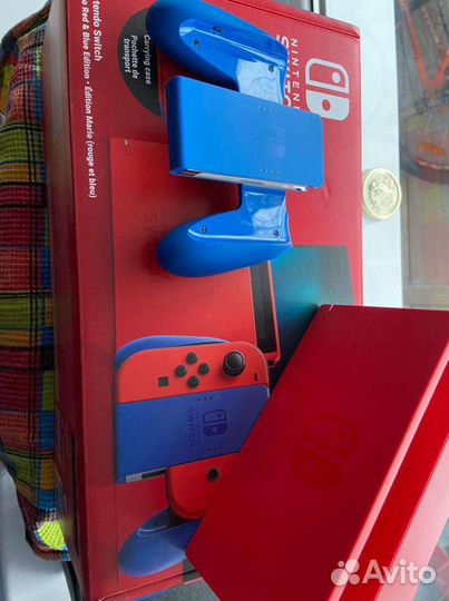 Nintendo Switch, Mario Red & Blue Edition