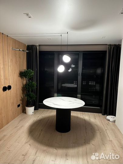 Стол обеденный круглый на заказ дизайнерский