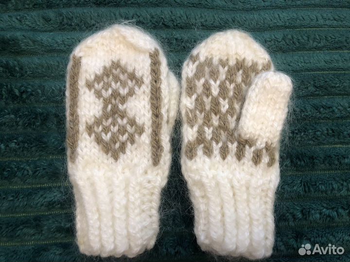 Рукавицы пуховые детские