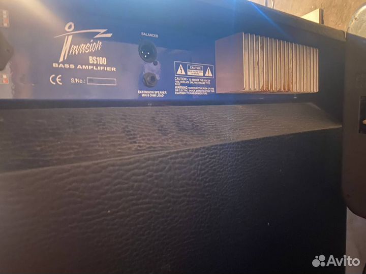 Басовый усилитель Invasion Bs 100