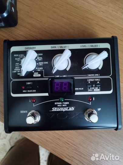 Гитарный процессор vox stompLab 1G