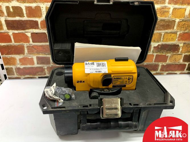 О5 Б/У Оптический нивелир dewalt DW 096 26х кор 12