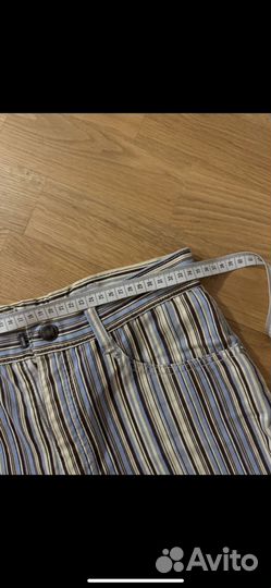 Джинсы в полоску