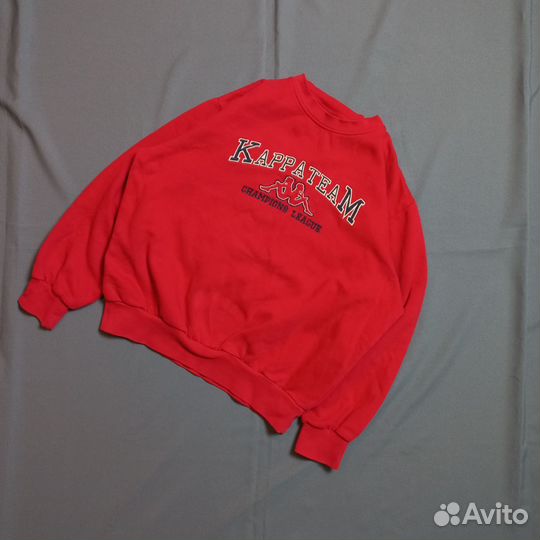 Свитшот kappa big logo Vintage