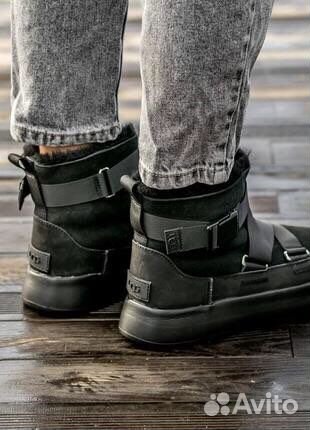 Угги UGG Boom Buckle Boot Black