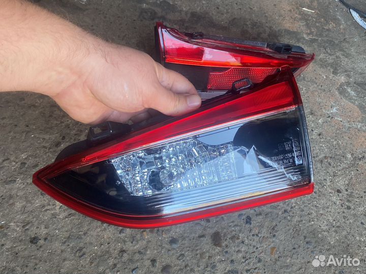 Mazda 6 gj внутрение фонари в крышку багажника