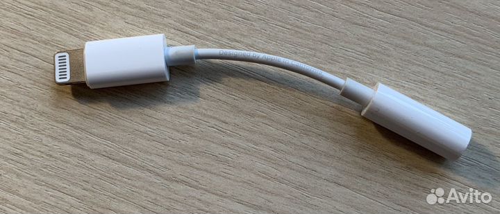 Переходник с наушников Earpods на lightning